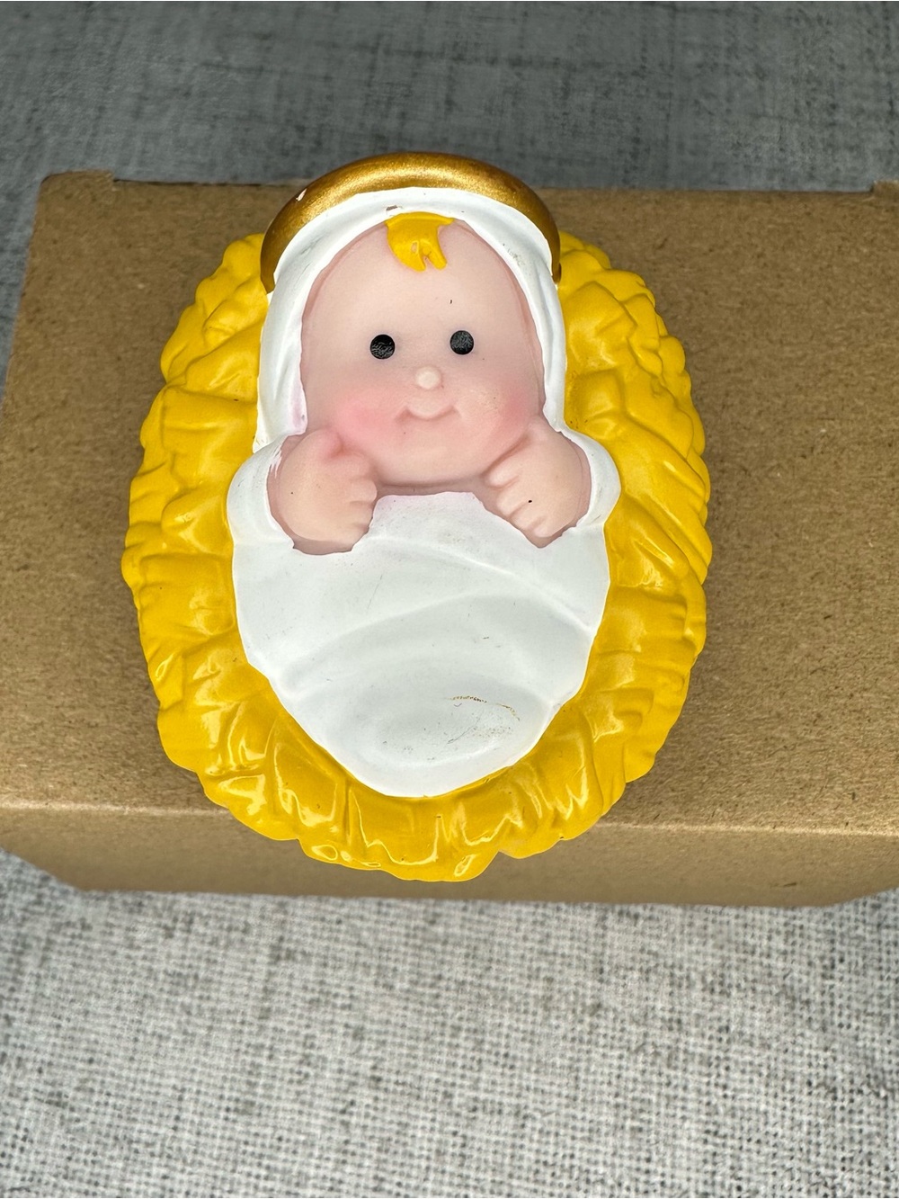 Little people baby Jesus nativity